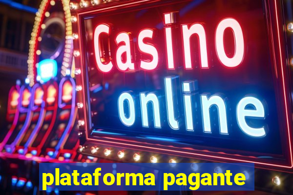 plataforma pagante